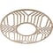 Ekena Millwork Empire Wood Fretwork Pierced Ceiling Medallion, Red Oak, 26"OD x 9 1/2"ID x 3/8"T CMWP26X26X0375EPRO - alternate 5